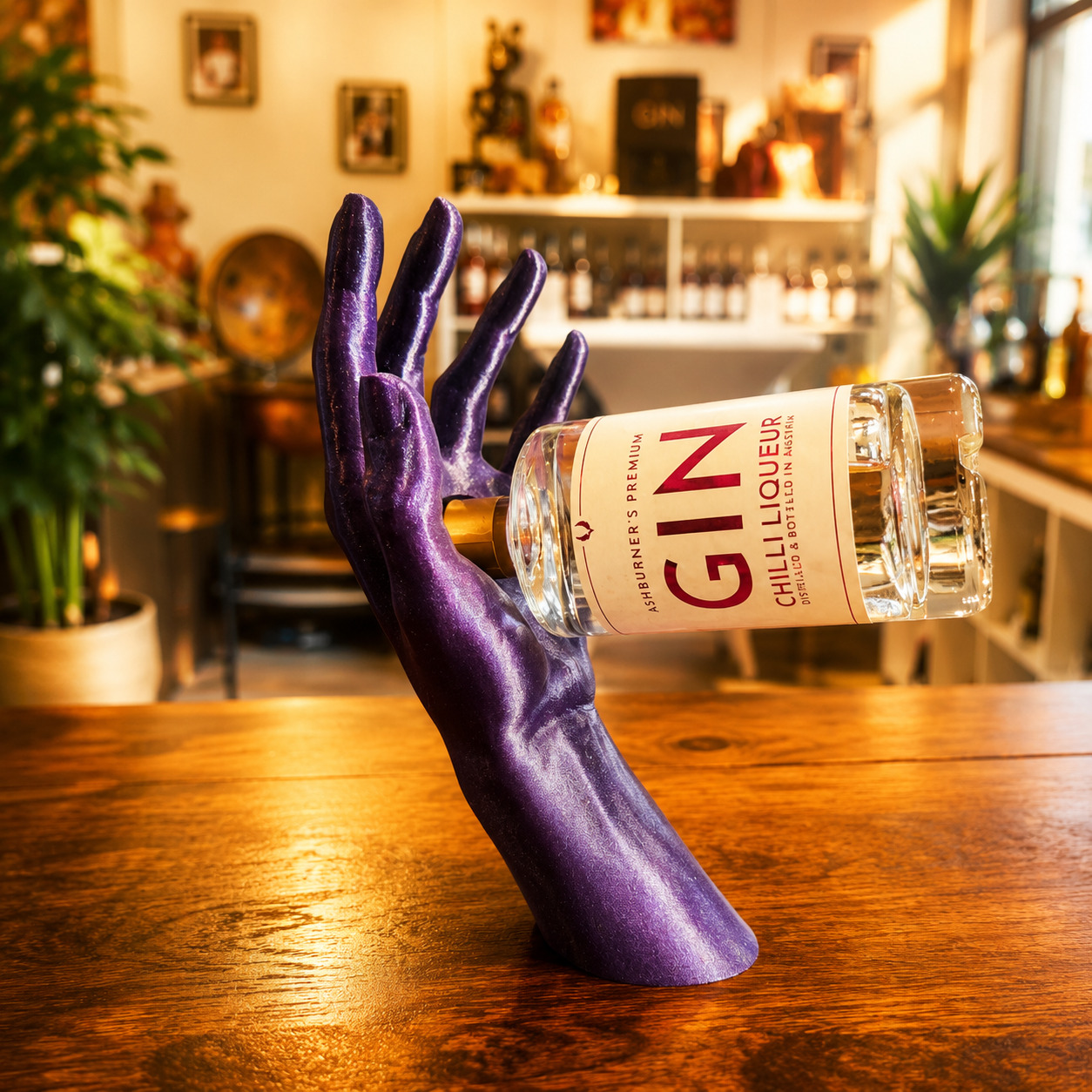 Flaschenhalter: Hand 100ml